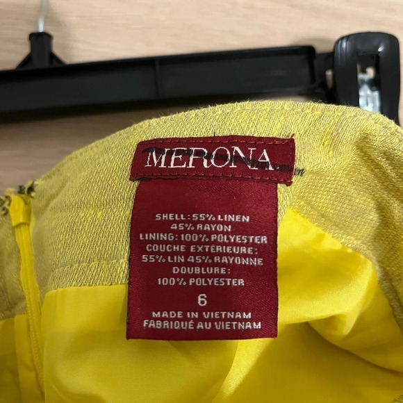 MERONA linen  blend Skirt - Picture 4 of 4